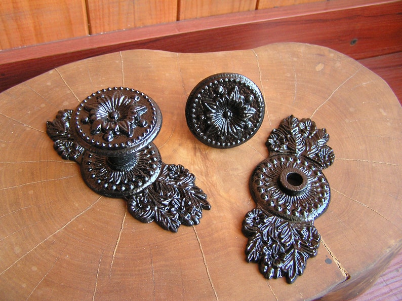 Door knob ornament door knob rosettes Door knob wall décor Etsy