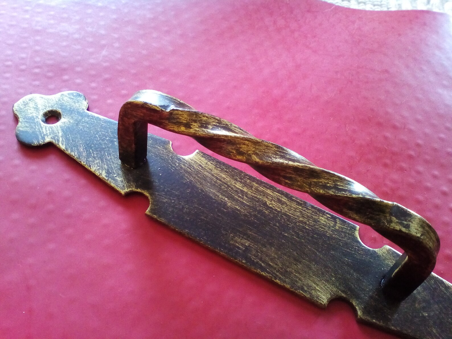 Barn Door Handle or Pull Door Handle Black Bronze Etsy