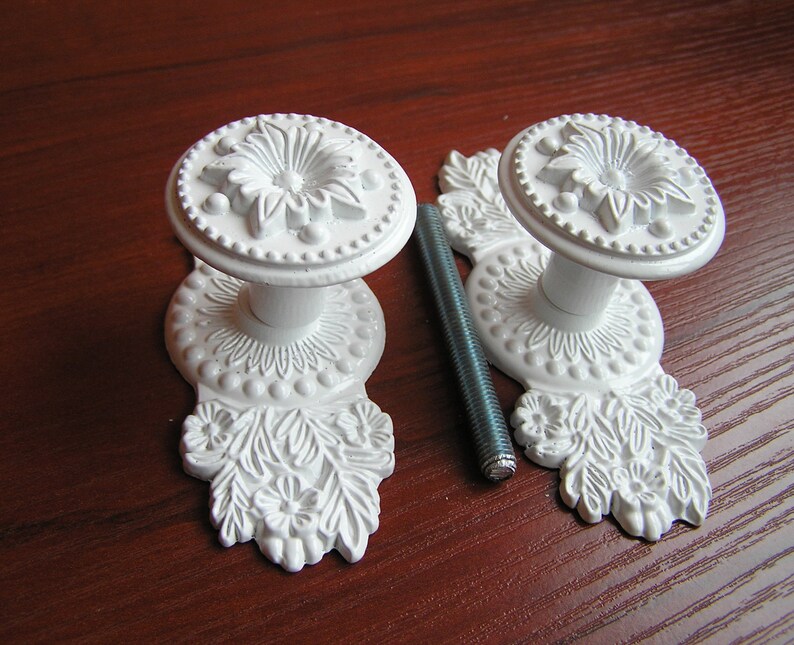 Door knob ornament door knob rosettes Door knob wall décor Etsy