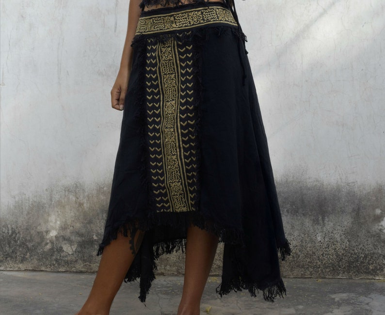 Ethnic Ancient Egyptian Pharaoh Skirt Etsy UK