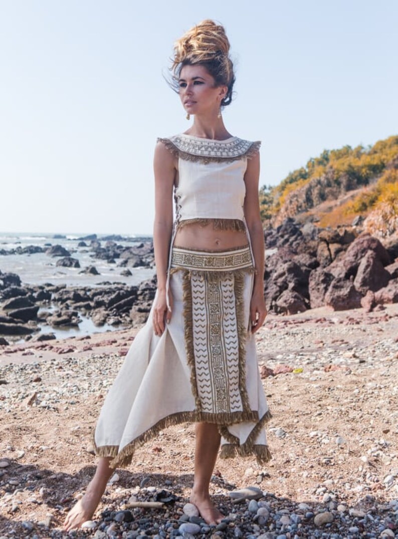 Ethnic ancient egyptian pharaoh skirt Etsy 日本