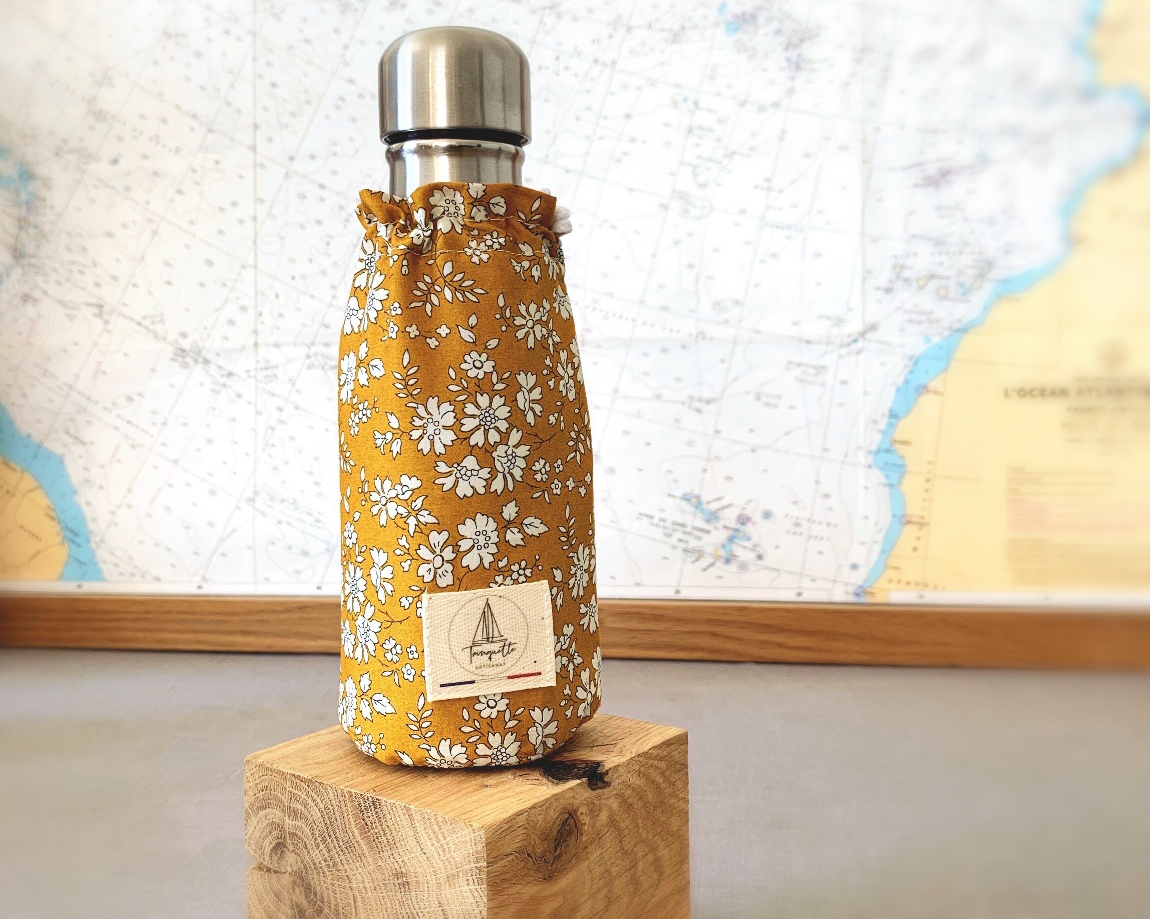 Gourde Inox Adulte ou Enfant 260Ml Qwetch à Personnaliser