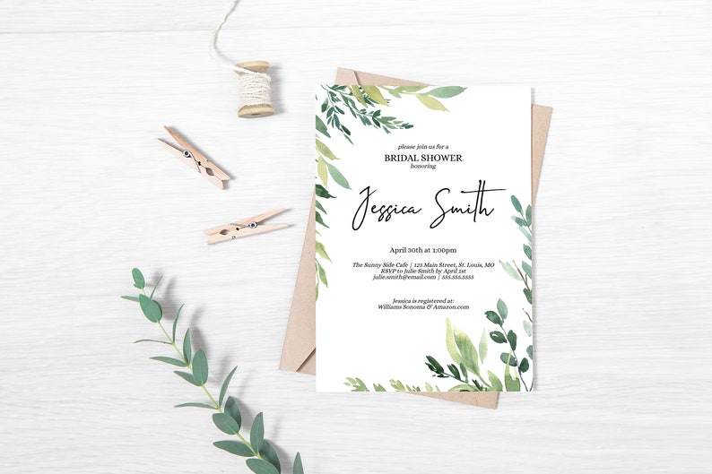 Instant Download We Do Redo Boho Greenery Eucalyptus 5x7 Template Editable DIY Invite Print At Home Postponed Wedding Save the Date
