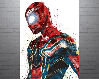 Spider man Far From Home Movie Poster 24x36/" 27x40/" 32x48/" Japanese Art Print