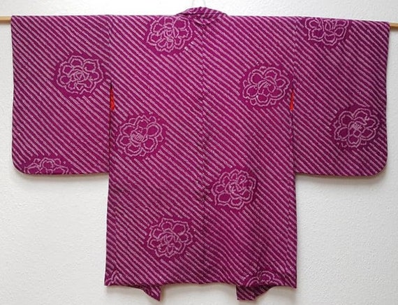 Kimono jacket /1910's~20's antique shibori KIMONO… - image 3