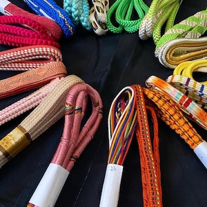 For customers purchasing a kimono or haori //  Obijime belt for Kimono and Haori / silk code