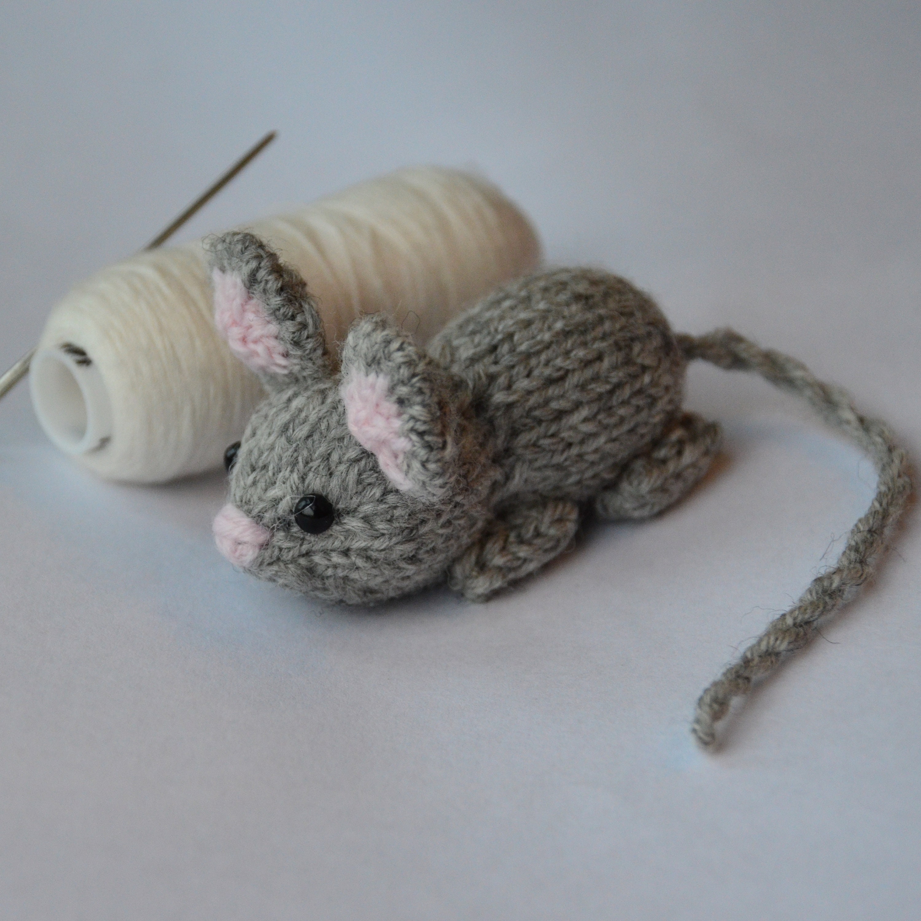 Little Mouse PDF Knitting Pattern Etsy