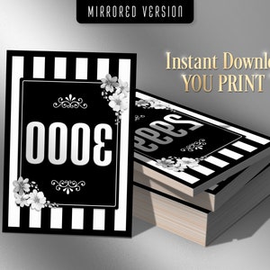 3000 Printable Facebook Live Numbers Facebook Live Number - Etsy