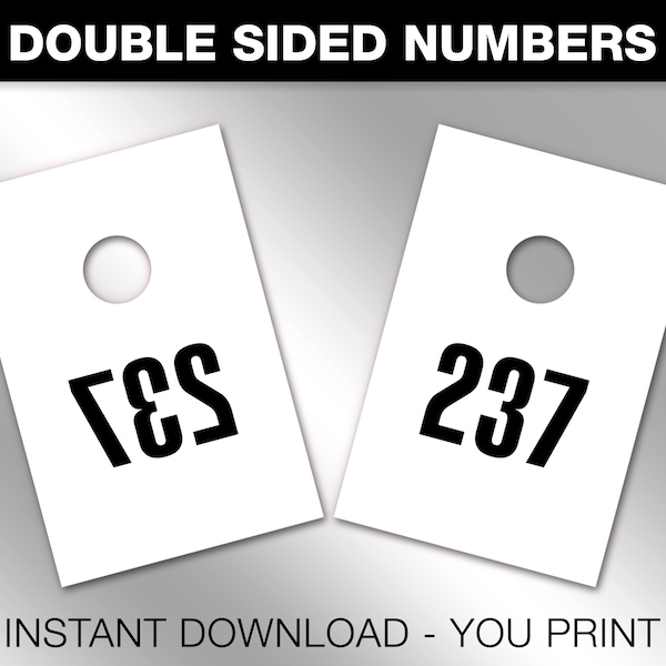 Paparazzi Numbers - Etsy