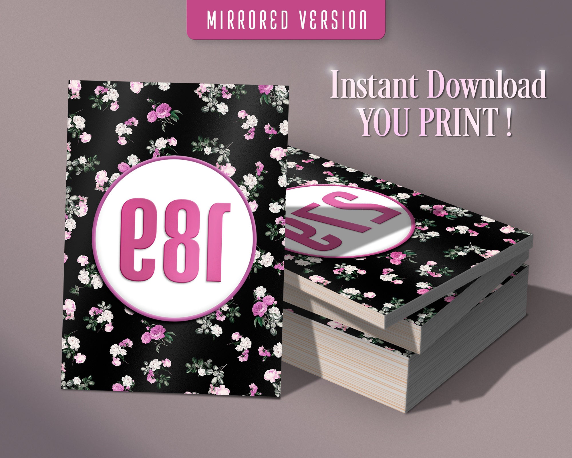 Floral Facebook Live Sale Numbers Live Tags Printable Live - Etsy