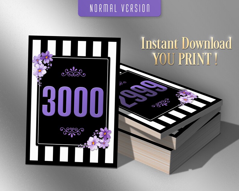 3000 Printable Facebook Live Numbers Facebook Live Number - Etsy