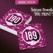 Live Sale Number Tags Facebook Square Live Tags Printable - Etsy
