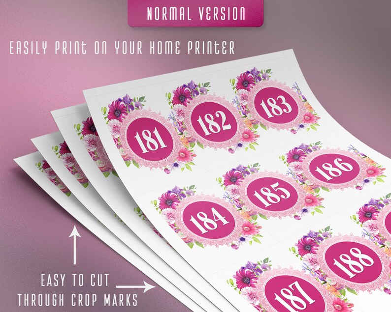 Floral Facebook Live Sale Numbers Live Tags Printable - Etsy