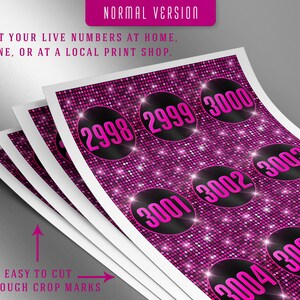 3000 Printable Facebook Live Numbers, Live Cards, Live Sale Tags ...