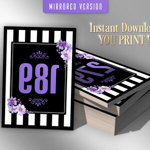 Facebook Live Numbers Facebook Number Cardssale Tags Normal - Etsy