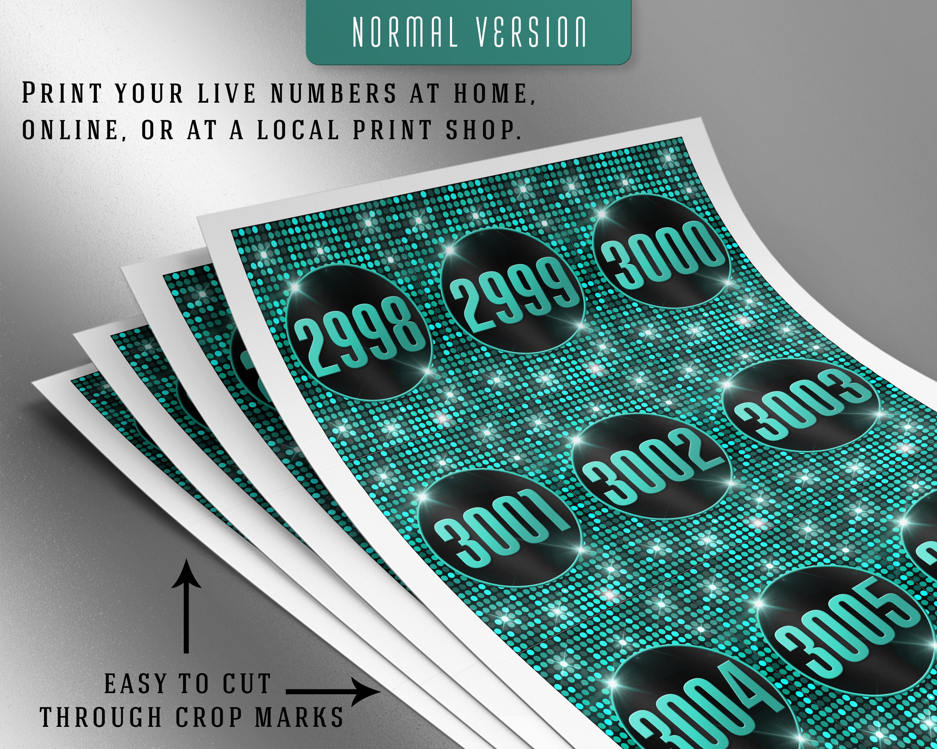 3000 Printable Facebook Live Numbers, Live Cards, Sale Tags, Normal ...