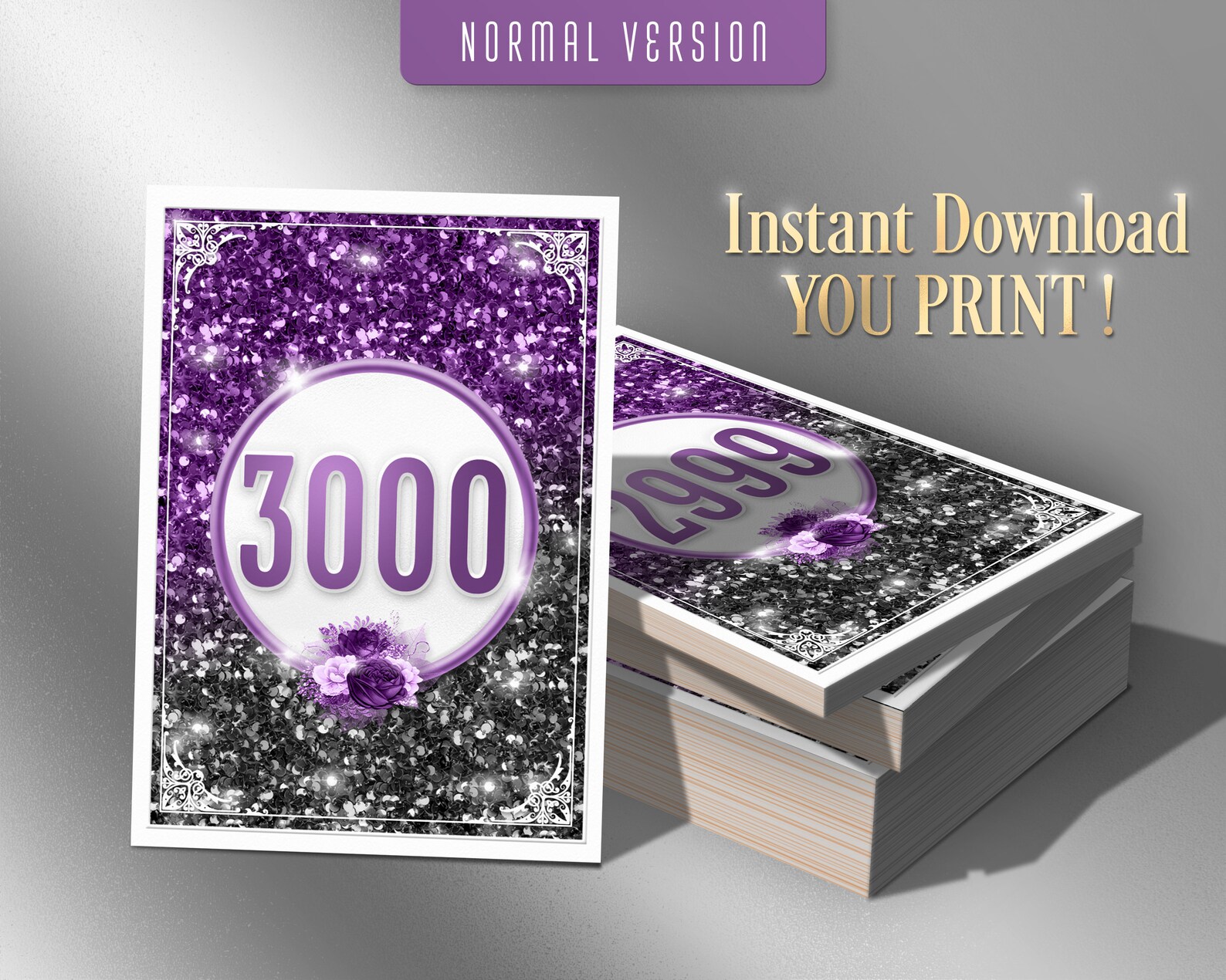 3000 Printable Facebook Live Numbers Sale Tags Cards Normal - Etsy