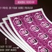 Live Sale Number Tags Facebook Square Live Tags Printable - Etsy