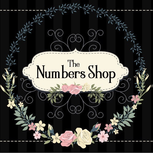 Shop Numbers Design TheNumbersShop - Etsy