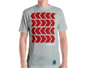 Gray Vector camiseta para hombre