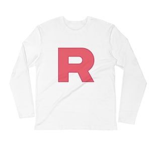 White Team Rocket Long Sleeve Shirt