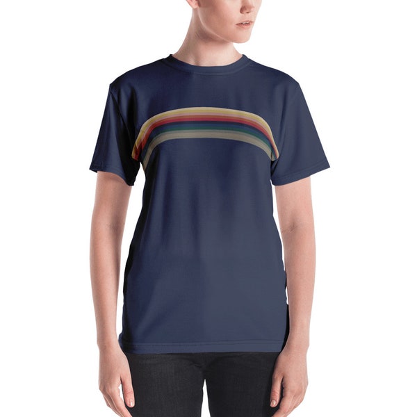 13th Doctor Stripes Blue Women’s T-Shirt