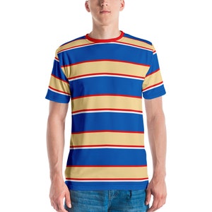 Jeremy Heere Yellow Stripes Men&#39;s T-Shirt