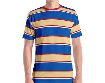 Jeremy Heere Yellow Stripes Men's T-Shirt