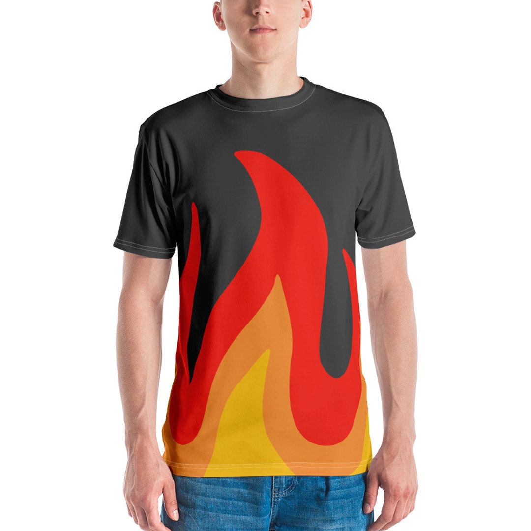 Flame Tee - New Horizons Men's T-shirt - Etsy
