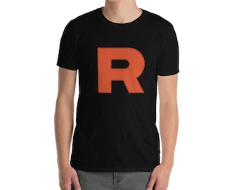 Pure Black Team Rocket T-Shirt