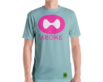 Squideye Men's T-Shirt Sky-Blue
