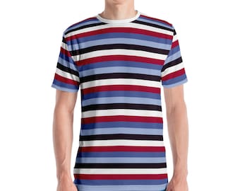 Jeremy Heere Thin Stripes Men's T-Shirt