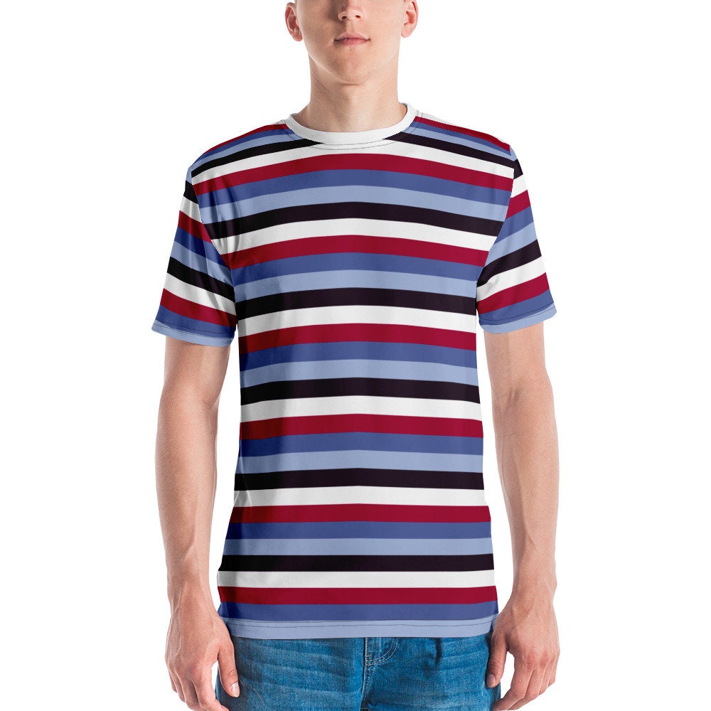 thin striped t shirt