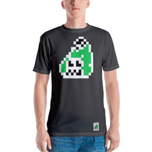 8-Bit Fishfry Men&#39;s T-Shirt Black