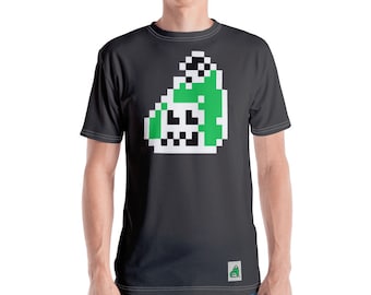 8-Bit Fishfry Men's T-Shirt Black