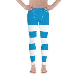 Team Aqua Shorts Blue - Omega Ruby / Alpha Sapphire Men&#39;s Leggings