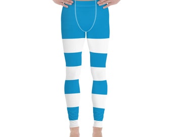 Team Aqua Shorts Blue - Omega Ruby / Alpha Sapphire Men's Leggings