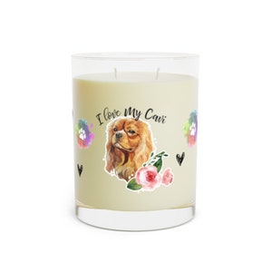 Ruby Cavalier King Charles Duftkerze, 11 Unzen, Geschenk für Cavalier Liebhaber, Cavi Kerze, Duftkerze