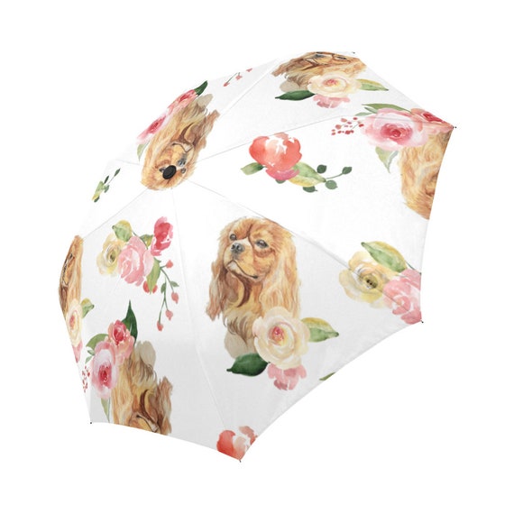 Cavalier King Charles Spaniel Umbrella - Ruby Cavalier King Charles Spaniel Umbrella - Ruby