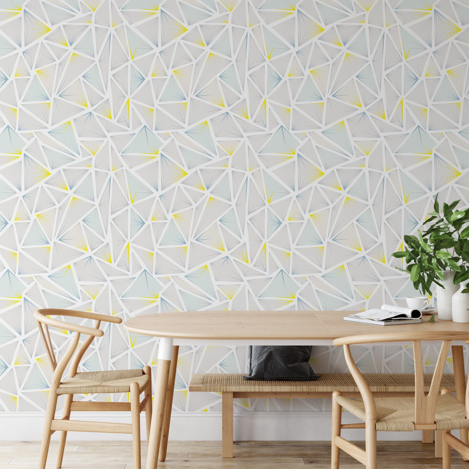 Peel and Stick Wallpaper Geometric Modern Removable Wallpaper - Etsy
