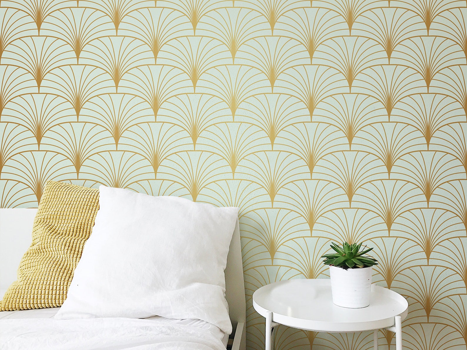 Peel and Stick Wallpaper Geometric Modern Removable Wallpaper | Etsy