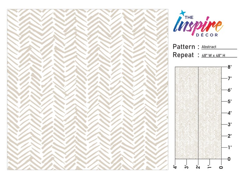 Peel and Stick Wallpaper Herringbone Geometric Wallpaper Etsy