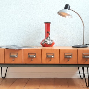 PHARMACIST ARTDECO-BAUHAUS Vintage pharmacy cabinet chest of drawers sideboard industrial design retro Nº3 to fall in love with!