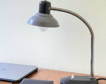 BAUHAUS/Art-Deco Colonia NOLTA-LUX Gooseneck Desk Lamp, Reading Lamp Historic 1930s Bakelite Unique Rarity