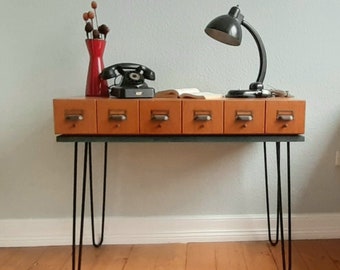 Orig. BAUHAUS PHARMACY CABINET True Vintage apothecary cabinet chest of drawers sideboard industrial design Charming & chic to fall in love with!