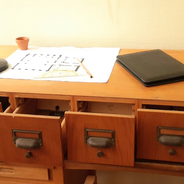 Library Card Catalog Etsy