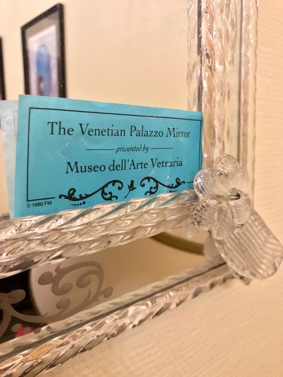 豪華なムラーノ ミラー ~ ジャルディーノ デラモーレ ベネチアン  