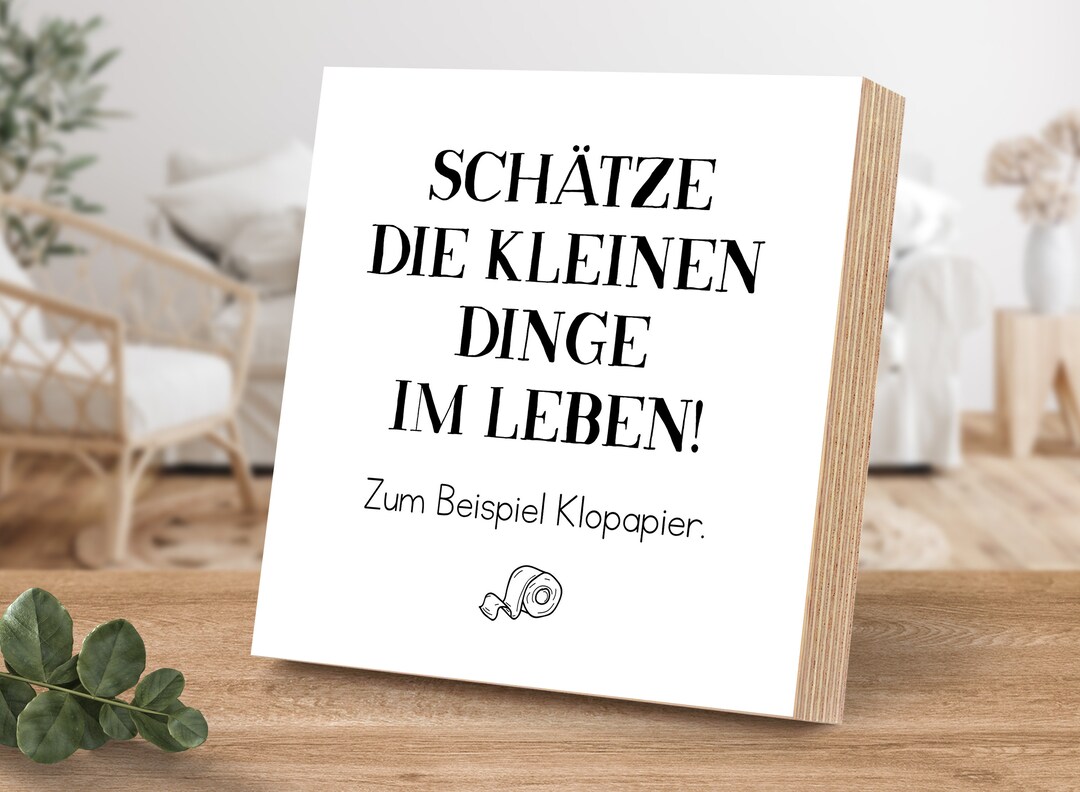 Schätze Die Kleinen Dinge Im Leben Sprüche www.etsy.com