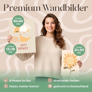 Poster Set Happy Kids Nature I mehrteilige Bilderwand I Wandbilder Kinderzimmer