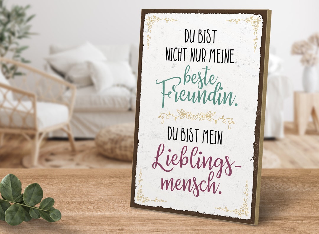 Du Bist Nicht Nur Meine Beste Freundin Sondern Meine Schwester www.etsy.com